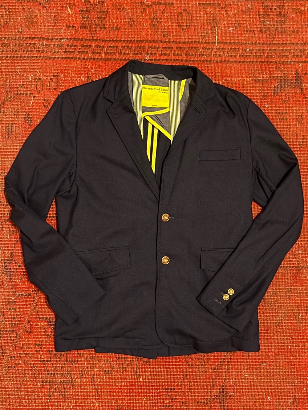 Descendant of Thieves “School Daze Navy Blazer”